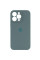 Чохол Silicone Case Full Camera Protective (AA) для Apple iPhone 13 Pro Max (6.7) - Зелений / Pine green - фото