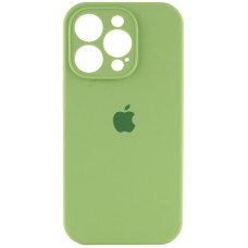 Чехол Silicone Case Full Camera Protective (AA) для Apple iPhone 13 Pro Max (6.7) - Мятный / Mint