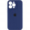 Чехол Silicone Case Full Camera Protective (AA) для Apple iPhone 13 Pro Max (6.7) - Синий / Deep navy