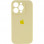 Чохол Silicone Case Full Camera Protective (AA) для Apple iPhone 13 Pro Max (6.7) - Жовтий / Mellow Yellow