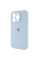 Чохол Silicone Case Full Camera Protective (AA) для Apple iPhone 13 Pro Max (6.7) - Блакитний / Sweet Blue - фото