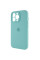 Чехол Silicone Case Full Camera Protective (AA) для Apple iPhone 13 Pro Max (6.7) - Бирюзовый / Marine Green - фото