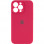 Чехол Silicone Case Full Camera Protective (AA) для Apple iPhone 13 Pro Max (6.7) - Красный / Rose Red