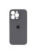 Чехол Silicone Case Full Camera Protective (AA) для Apple iPhone 13 Pro Max (6.7) - Серый / Dark Gray - фото