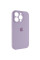 Чохол Silicone Case Full Camera Protective (AA) для Apple iPhone 13 Pro Max (6.7) - Бузковий / Lilac - фото