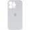 Чехол Silicone Case Full Camera Protective (AA) для Apple iPhone 13 Pro (6.1) - Белый / White