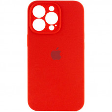 Чохол Silicone Case Full Camera Protective (AA) для Apple iPhone 13 Pro (6.1) - Червоний / Red