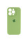 Чохол Silicone Case Full Camera Protective (AA) для Apple iPhone 13 Pro (6.1) - М'ятний / Mint - фото