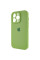 Чохол Silicone Case Full Camera Protective (AA) для Apple iPhone 13 Pro (6.1) - М'ятний / Mint - фото