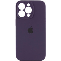 Чохол Silicone Case Full Camera Protective (AA) для Apple iPhone 13 Pro (6.1) - Фіолетовий / Elderberry