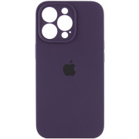 Чехол Silicone Case Full Camera Protective (AA) для Apple iPhone 13 Pro (6.1) - Фиолетовый / Elderberry