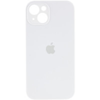 Чехол Silicone Case Full Camera Protective (AA) для Apple iPhone 13 (6.1) - Белый / White