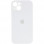 Чохол Silicone Case Full Camera Protective (AA) для Apple iPhone 13 (6.1) - Білий / White