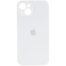 Чохол Silicone Case Full Camera Protective (AA) для Apple iPhone 13 (6.1) - Білий / White