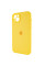 Чохол Silicone Case Full Camera Protective (AA) для Apple iPhone 13 (6.1) - Жовтий / Yellow - фото