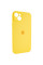 Чохол Silicone Case Full Camera Protective (AA) для Apple iPhone 13 (6.1) - Жовтий / Yellow - фото