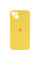 Чохол Silicone Case Full Camera Protective (AA) для Apple iPhone 13 (6.1) - Жовтий / Yellow - фото