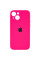 Чохол Silicone Case Full Camera Protective (AA) для Apple iPhone 13 (6.1) - Рожевий / Barbie pink - фото