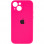 Чехол Silicone Case Full Camera Protective (AA) для Apple iPhone 13 (6.1) - Розовый / Barbie pink