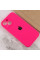 Чохол Silicone Case Full Camera Protective (AA) для Apple iPhone 13 (6.1) - Рожевий / Barbie pink - фото