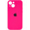 Чехол Silicone Case Full Camera Protective (AA) для Apple iPhone 13 (6.1) - Розовый / Barbie pink