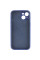 Чохол Silicone Case Full Camera Protective (AA) для Apple iPhone 13 (6.1) - Синій / Deep navy - фото