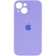 Чехол Silicone Case Full Camera Protective (AA) для Apple iPhone 13 (6.1) - Сиреневый / Dasheen
