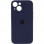 Чохол Silicone Case Full Camera Protective (AA) для Apple iPhone 13 (6.1) - Темно-синій / Midnight blue