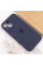 Чохол Silicone Case Full Camera Protective (AA) для Apple iPhone 13 (6.1) - Темно-синій / Midnight blue - фото