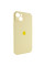 Чехол Silicone Case Full Camera Protective (AA) для Apple iPhone 13 (6.1) - Желтый / Mellow Yellow