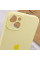 Чохол Silicone Case Full Camera Protective (AA) для Apple iPhone 13 (6.1) - Жовтий / Mellow Yellow