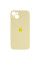 Чехол Silicone Case Full Camera Protective (AA) для Apple iPhone 13 (6.1) - Желтый / Mellow Yellow