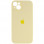 Чехол Silicone Case Full Camera Protective (AA) для Apple iPhone 13 (6.1) - Желтый / Mellow Yellow