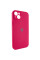 Чохол Silicone Case Full Camera Protective (AA) для Apple iPhone 13 (6.1) - Червоний / Rose Red - фото