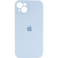 Чехол Silicone Case Full Camera Protective (AA) для Apple iPhone 13 (6.1) - Голубой / Sweet Blue