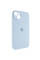 Чохол Silicone Case Full Camera Protective (AA) для Apple iPhone 13 (6.1) - Блакитний / Sweet Blue - фото