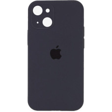 Чехол Silicone Case с защитой камеры для Apple iPhone 13 (6.1) - Серый / Dark Gray