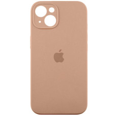 Чохол Silicone Case Full Camera Protective (AA) для Apple iPhone 13 (6.1) - Бежевий / Desert Gold