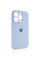 Чехол Silicone Case Full Camera Protective (AA) для Apple iPhone 14 Pro (6.1) - Голубой / Lilac Blue - фото