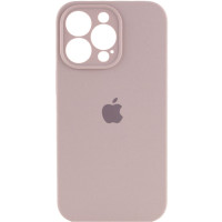 Чехол Silicone Case Full Camera Protective (AA) для Apple iPhone 14 Pro (6.1) - Серый / Lavender