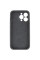 Чохол Silicone Case Full Camera Protective (AA) для Apple iPhone 14 Pro (6.1) - Сірий / Dark Gray - фото