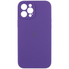 Чехол Silicone Case Full Camera Protective (AA) для Apple iPhone 14 Pro (6.1) - Фиолетовый / Amethyst