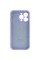 Чехол Silicone Case Full Camera Protective (AA) для Apple iPhone 14 Pro Max (6.7) - Сиреневый / Dasheen - фото