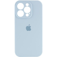 Чехол Silicone Case Full Camera Protective (AA) для Apple iPhone 14 Pro Max (6.7) - Голубой / Sweet Blue