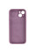 Чехол Silicone Case Full Camera Protective (AA) для Apple iPhone 14 (6.1) - Лиловый / Lilac Pride - фото