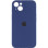 Чехол Silicone Case Full Camera Protective (AA) для Apple iPhone 14 (6.1) - Синий / Deep navy