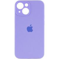 Чохол Silicone Case Full Camera Protective (AA) для Apple iPhone 14 (6.1) - Бузковий / Dasheen