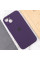 Чехол Silicone Case Full Camera Protective (AA) для Apple iPhone 14 (6.1) - Фиолетовый / Elderberry - фото