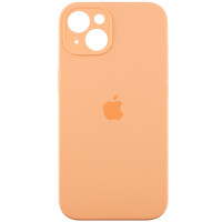 Чехол Silicone Case Full Camera Protective (AA) для Apple iPhone 14 (6.1) - Оранжевый / Cantaloupe