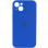 Чехол Silicone Case Full Camera Protective (AA) для Apple iPhone 14 (6.1) - Синий / Capri Blue